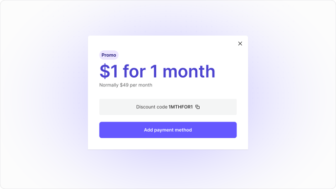$1 1 month-1