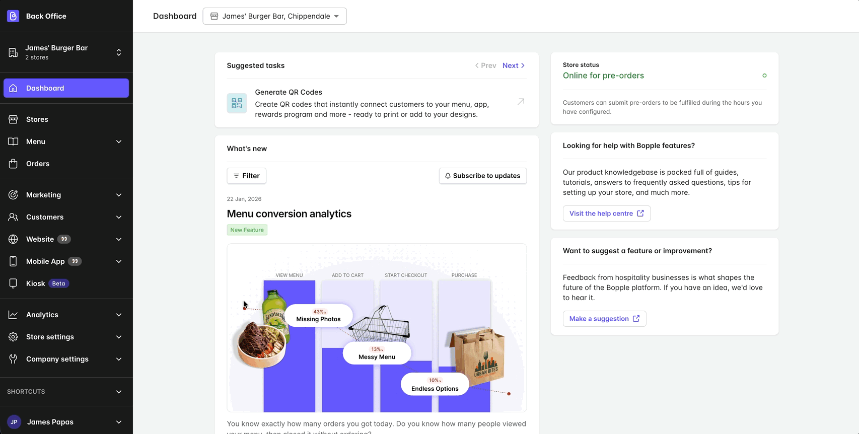 Adjusting point balances