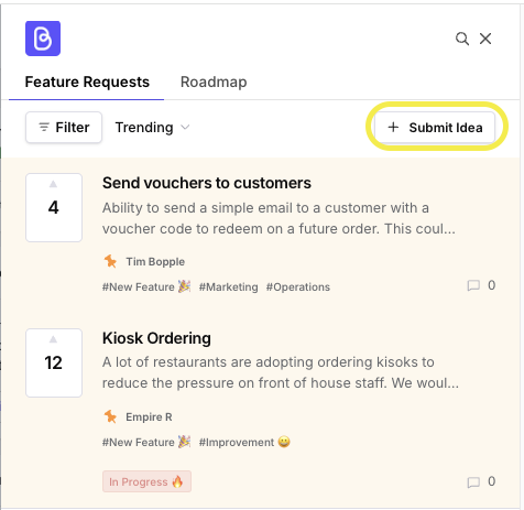 Share idea