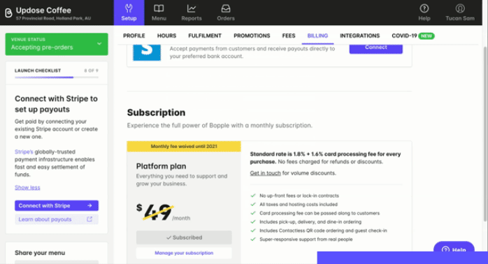Start Subscription